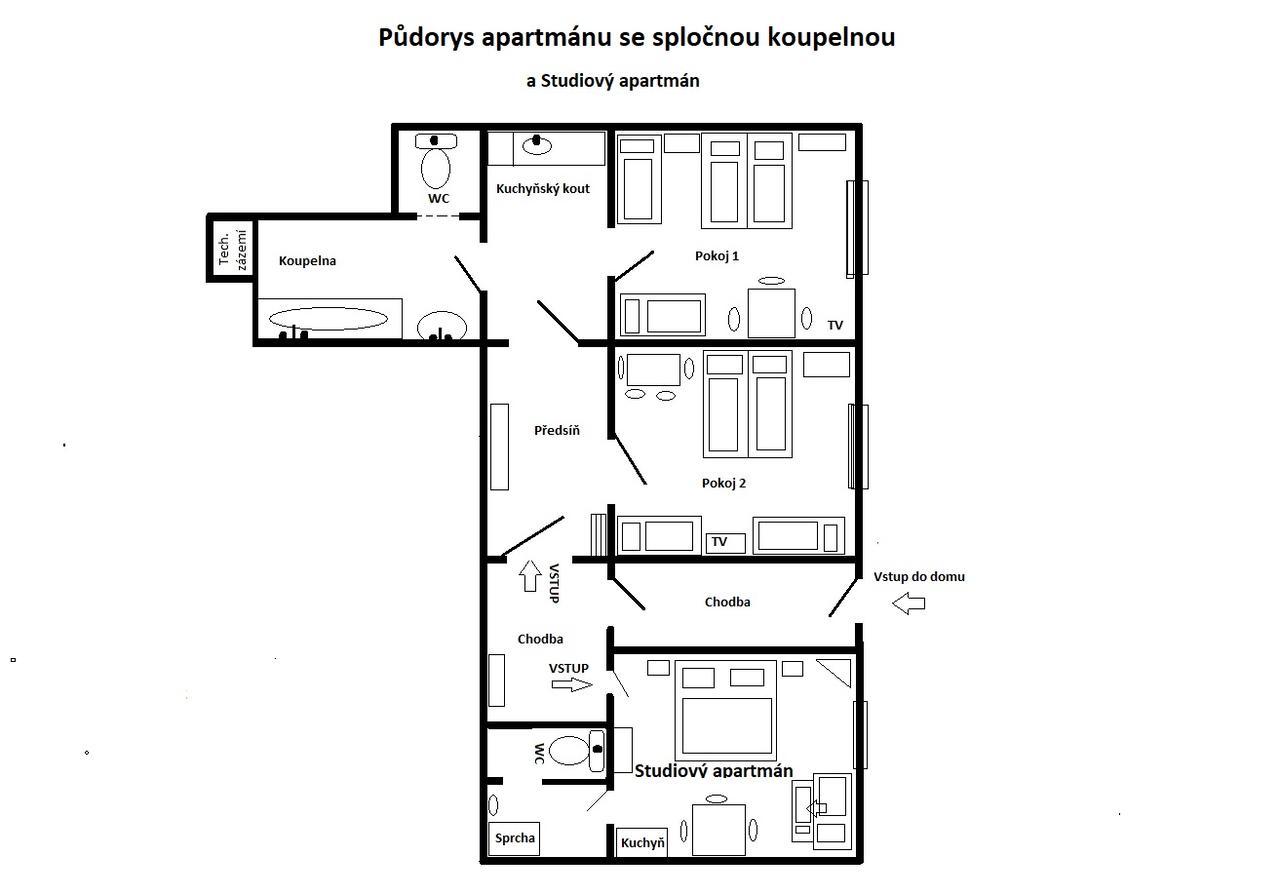 Apartmany Karlstejn Ngoại thất bức ảnh